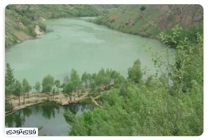 The village of Mazandaran water Ski water spa