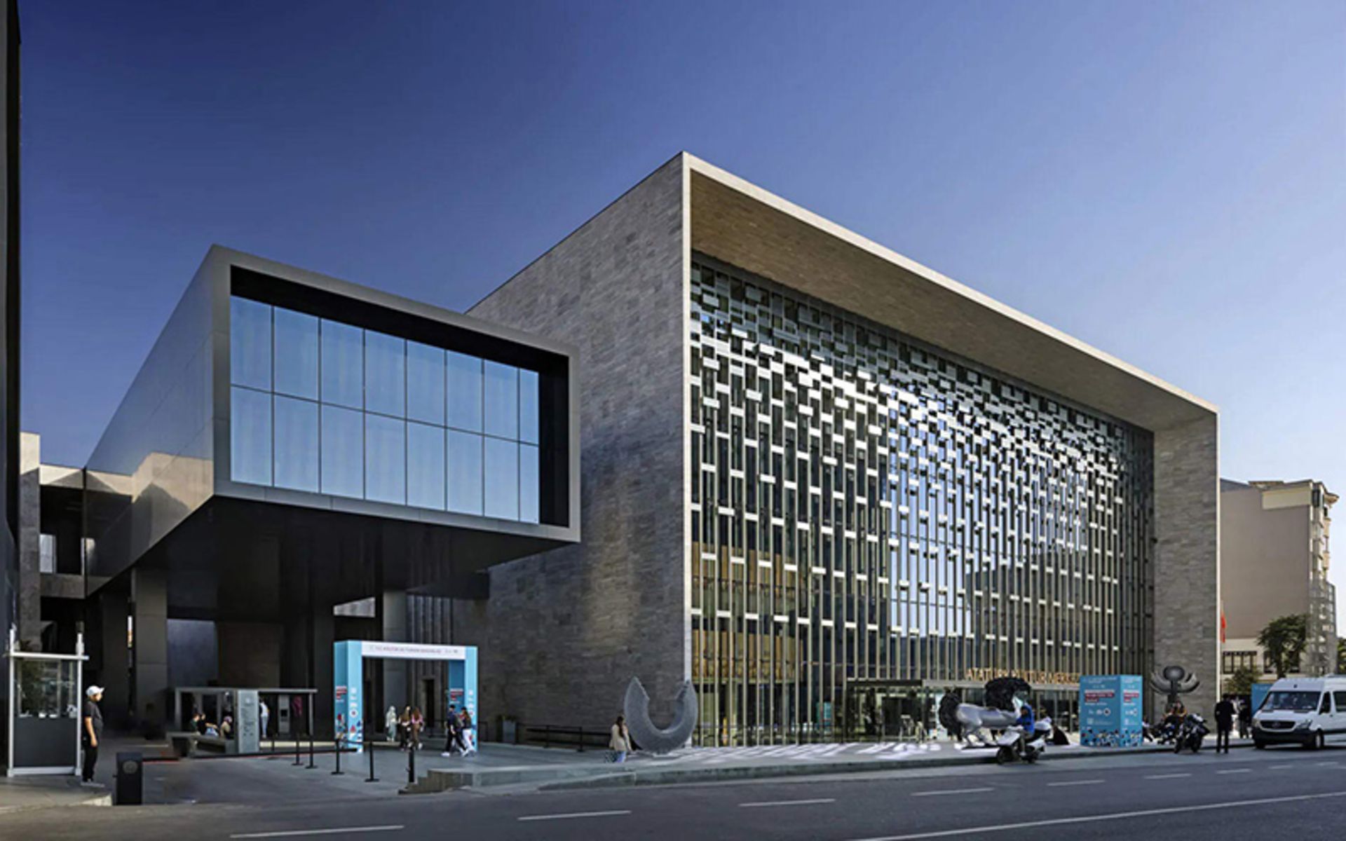 Ataturk Cultural Center Entrance