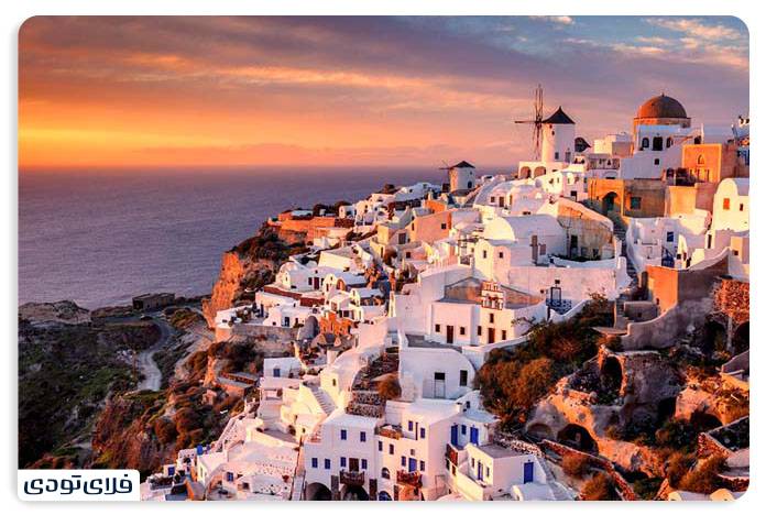 Travel to Greek Santorini