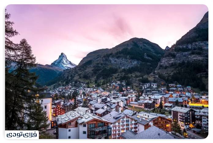 Traveling to Zermat in the summer