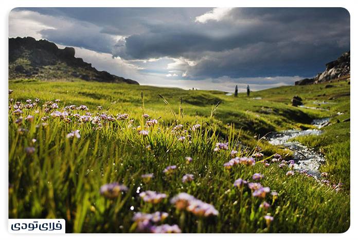 Travel to Hamedan in the summer