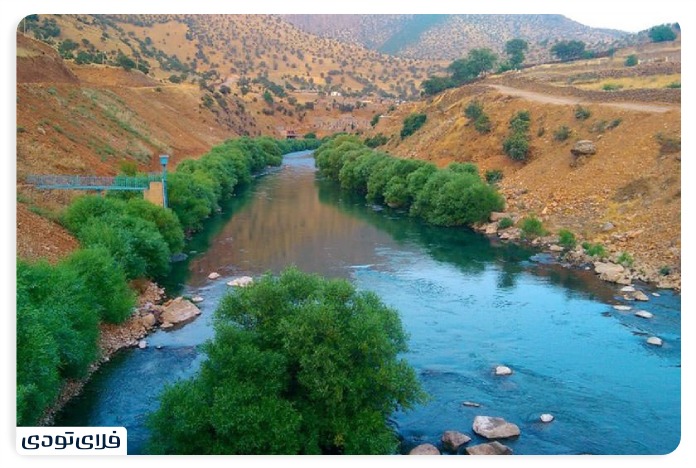 Zivar Village Sirvan River