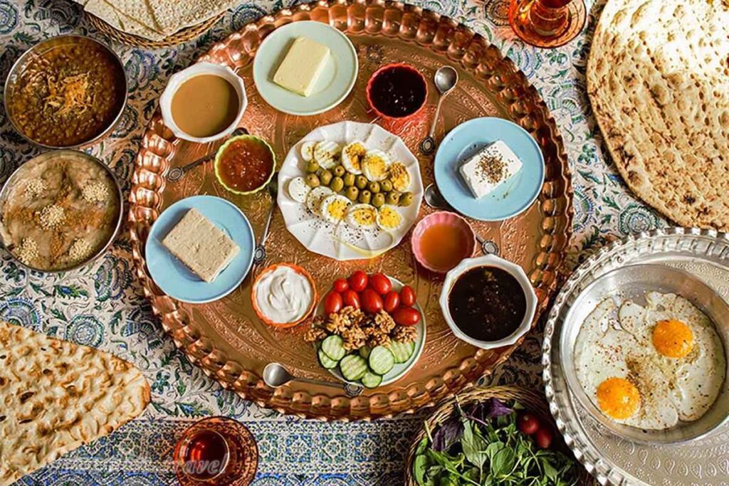 Shiraz's most popular restaurants for breakfast