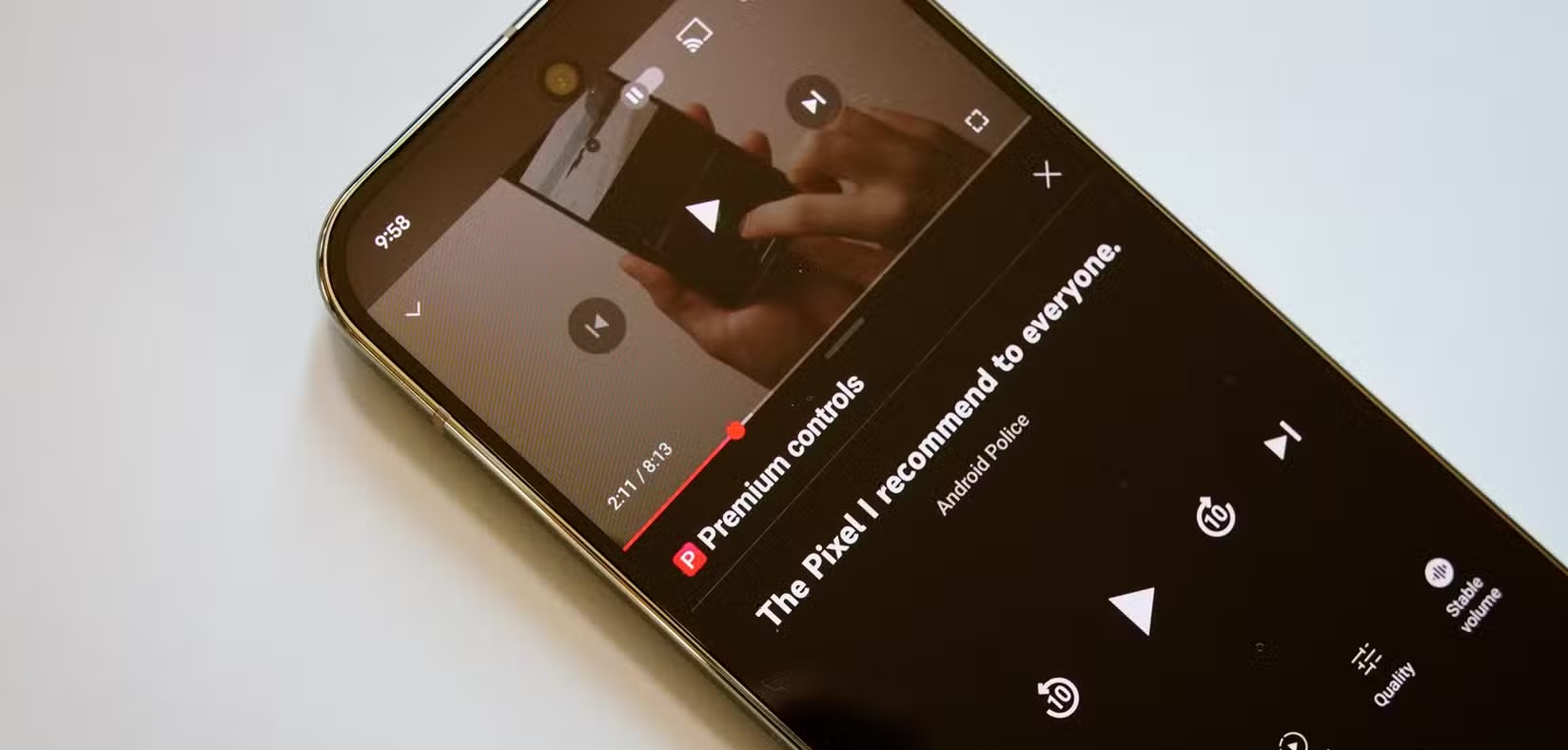 An annoying bug on YouTube created a problem for Android users