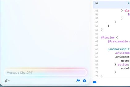 Display Apple's new artificial intelligence tools in xcode environment