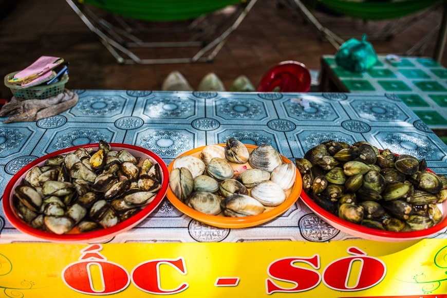 Seafood banquet in Foucault