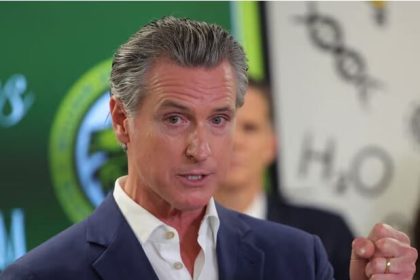 Governor of California to the protesters: Don't excuse Trump's hand