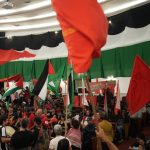 Iran's 2 -meter flag on the historic Sao Paulo Bridge+Pictures