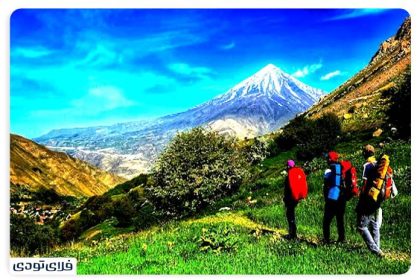 The village of Mazandaran water
