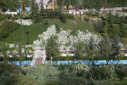 Nahj al -Balagha Park with lush nature