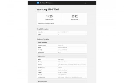 Samsung Galaxy Tab S11 Ultra with a powerful Dimensity 9400+ chipset in Gakebench - Digino