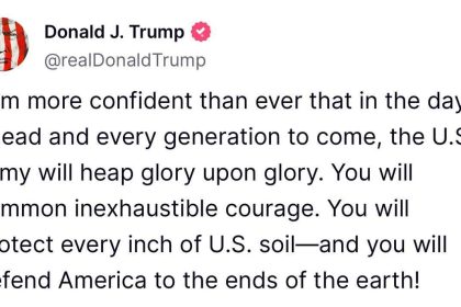 The US president also joined the psychological operations campaign against Iran