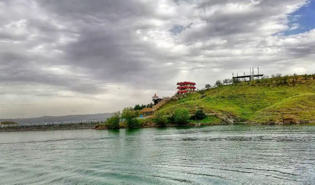 Chalidra Dam Lake One of the most beautiful Mashhad