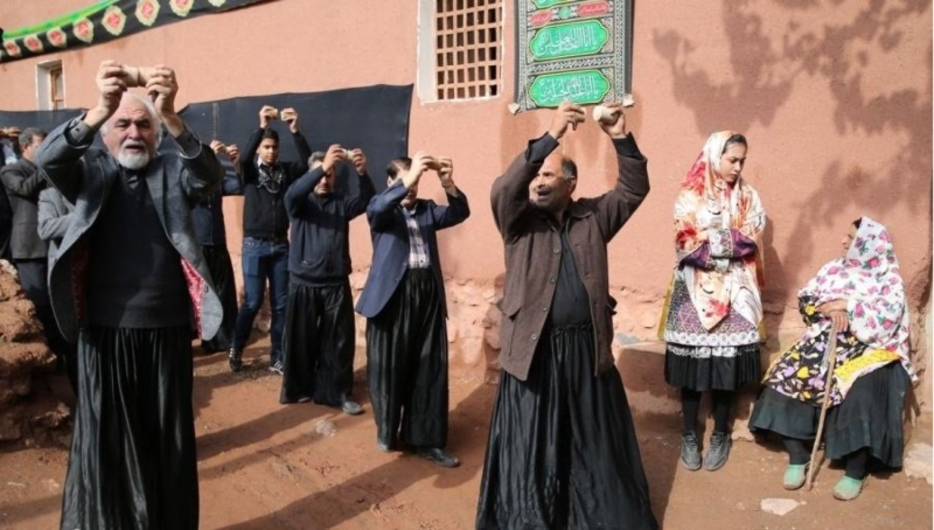 Special ritual of Muharram in Abyaneh village