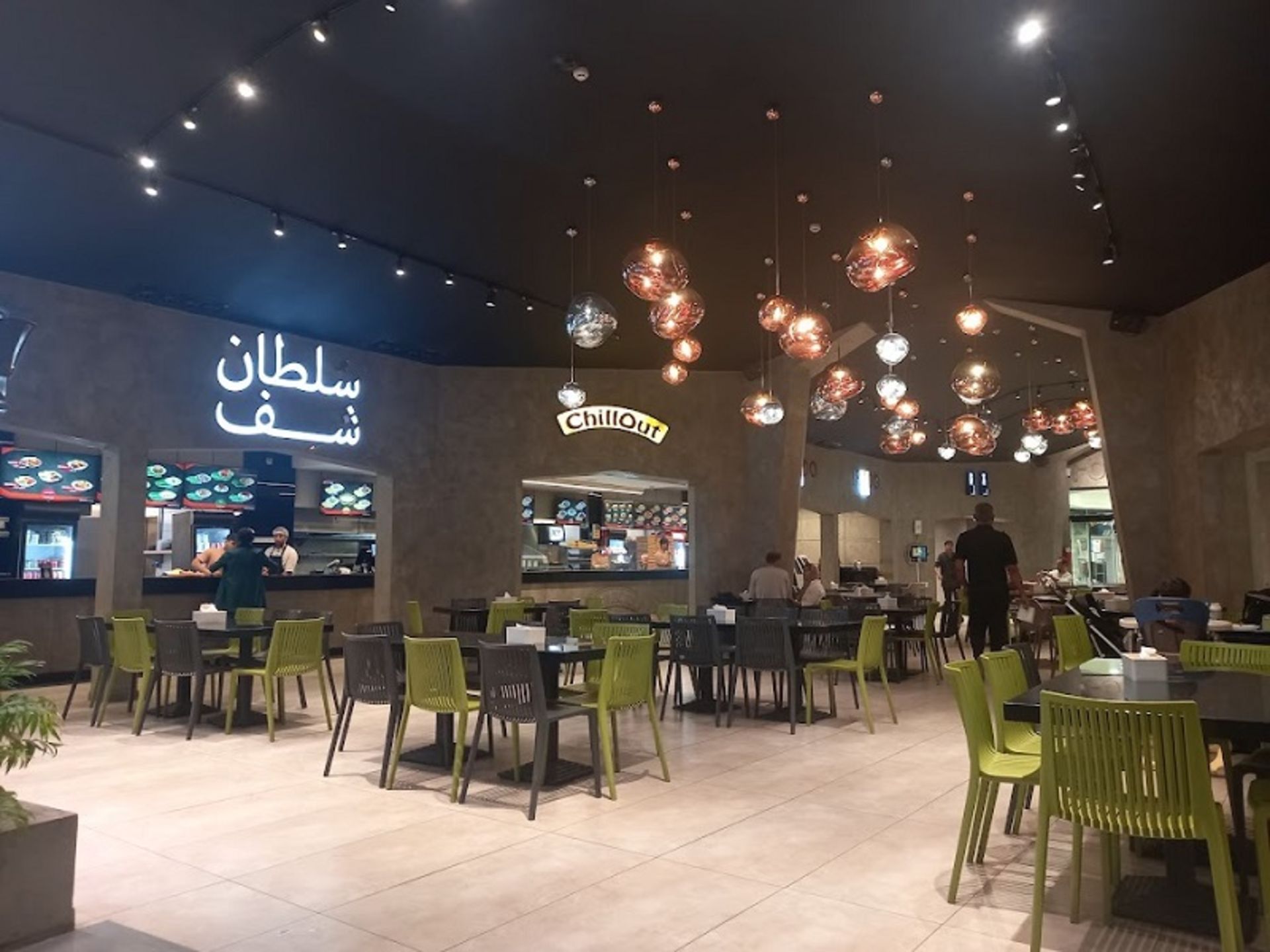 Modern interiors of Foodland Kish