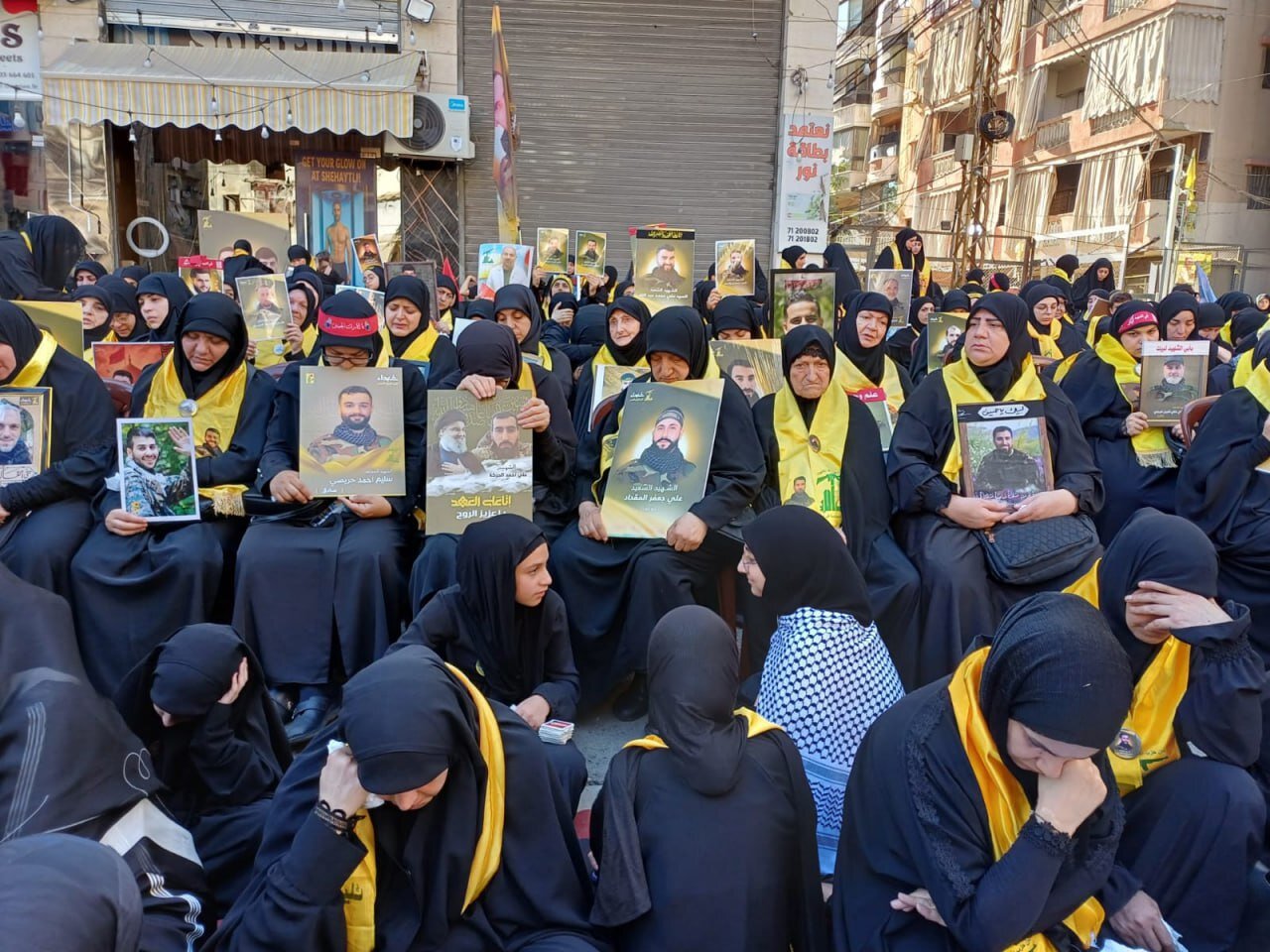 Ashura Hosseini Ceremony in South Beirut+ Pictures