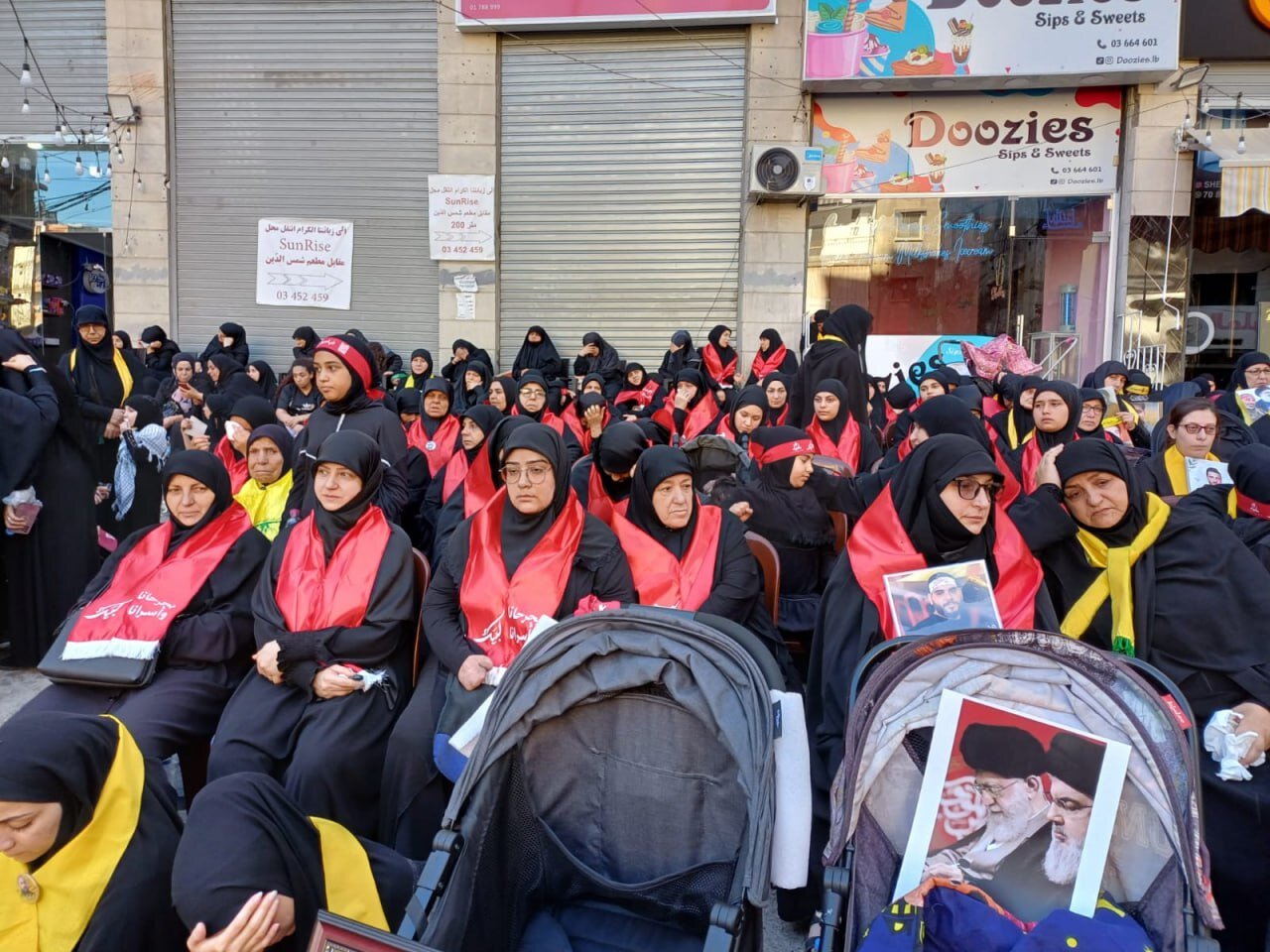 Ashura Hosseini Ceremony in South Beirut+ Pictures