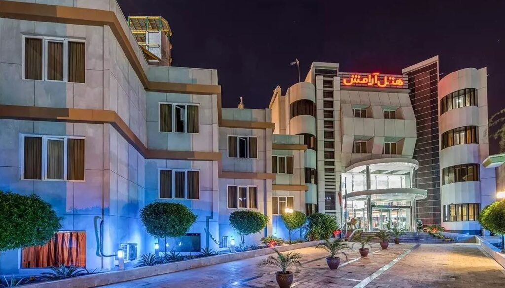 A calm hotel from the best hotels in Kish