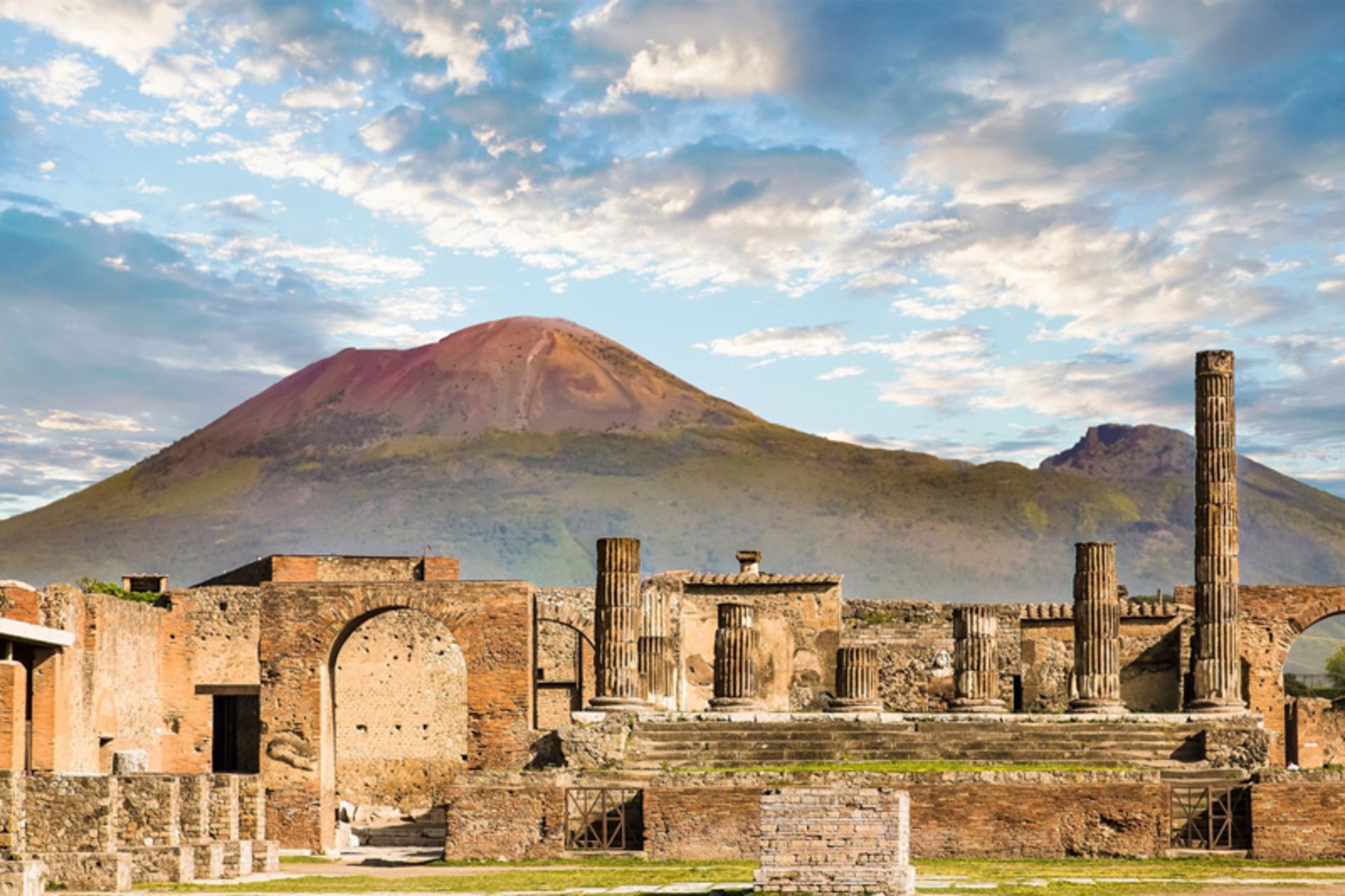 Pompeii Ancient County in Naples Italy