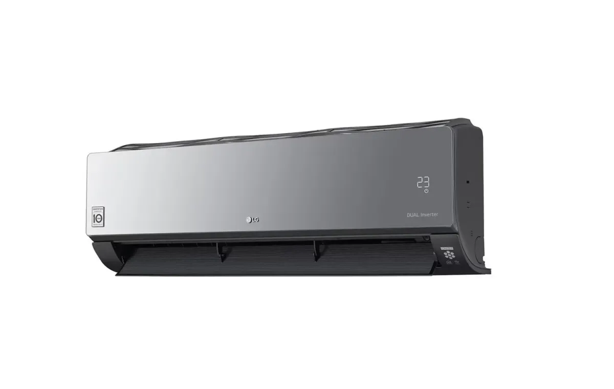 LG Duval Inverter Cooler (Black Panel)