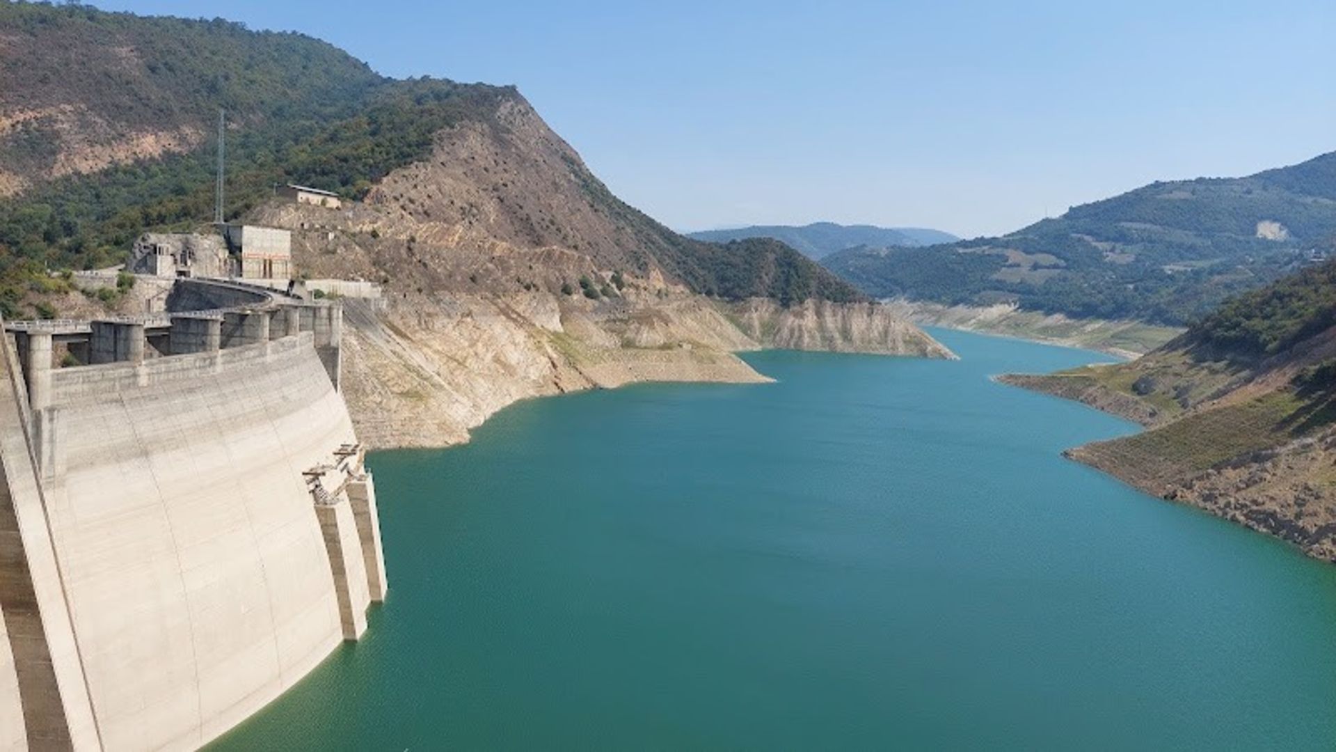 Height of water in the Suleiman Dam