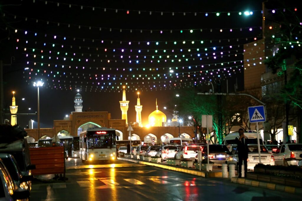 Introducing the streets around the shrine in Mashhad