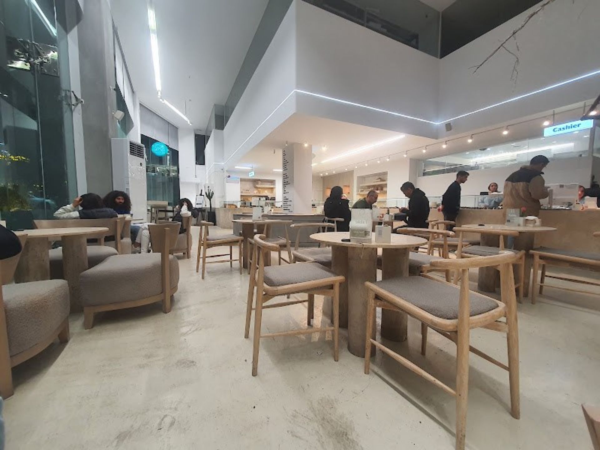 Tables and chairs of Baker Ben Penn Cafe Hall