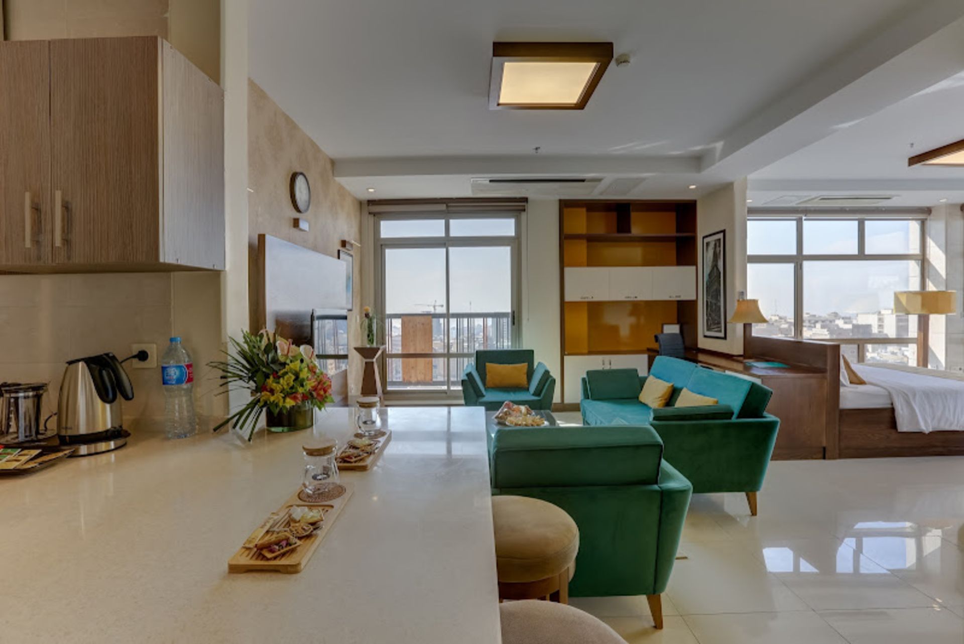 Suites with double bed hotel Vazra Apartment Hotel