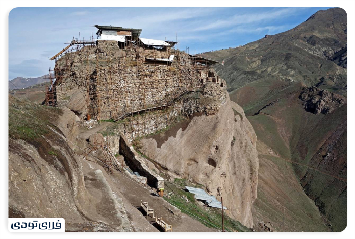 Alamut Castle Architecture