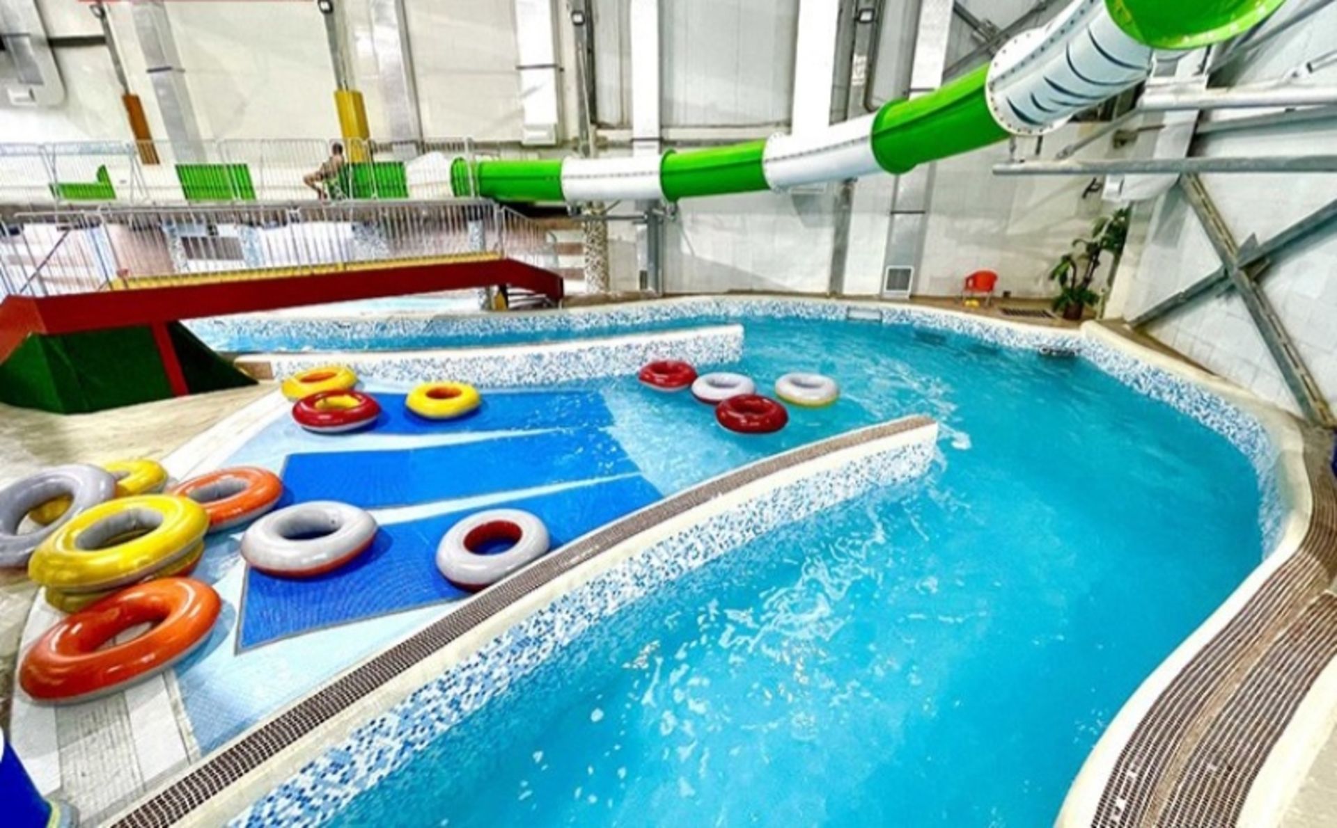 Slide and Tube in Bitter Water Park