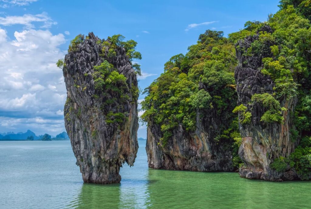 Landscape and landscape in Thailand and Sri Lanka