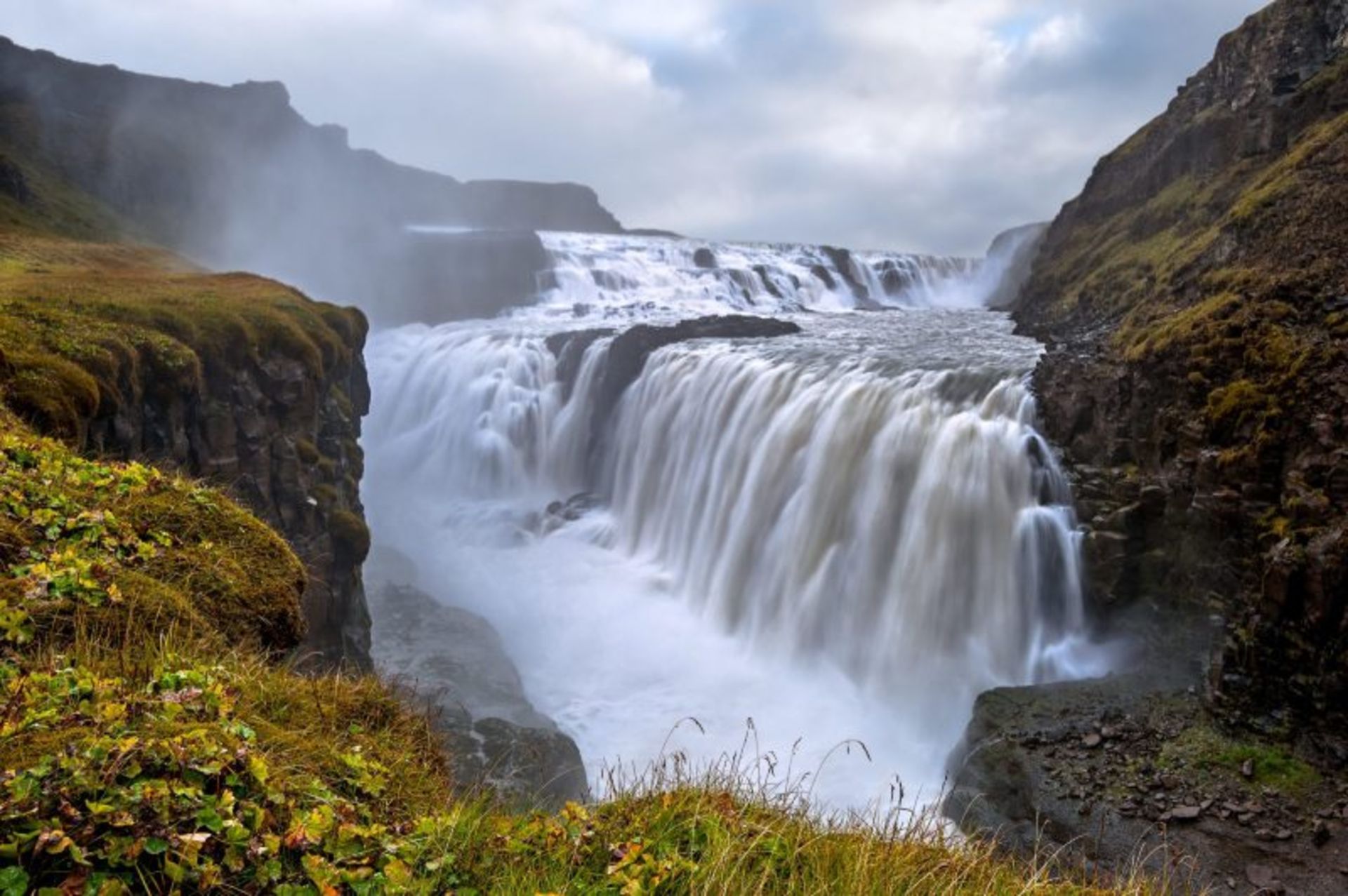 Waterfall in Iceland