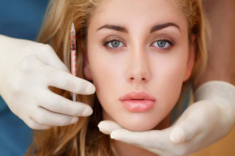 Makeup after filler injection