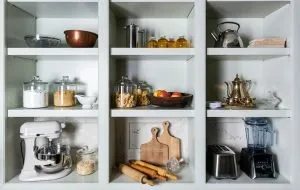 The layout of the kitchen cabinet; ۱۵ Techniques and style for layout