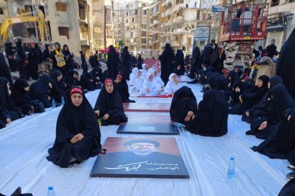 Ashura Hosseini Ceremony in South Beirut+ Pictures