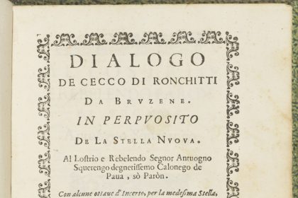 Galileo Book Auction