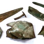 Discovery of the bronze armor