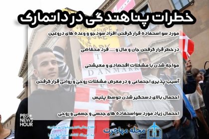 Photo of asylum risks in Denmark