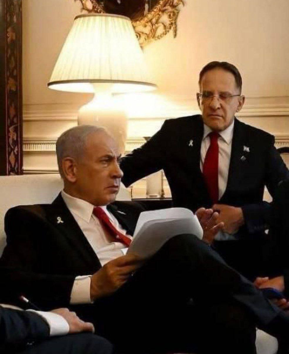 Netanyahu's face after hearing the news of Zionist troops in Gaza+photo