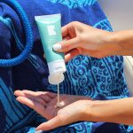 Sunscreen when swimming