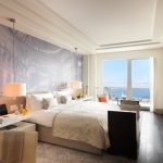 Rafles Hotel Room with Bosphorus Strait Landscape