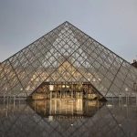 Louvre's glass pyramid