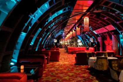 The interior of the Russian refuge