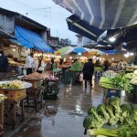 Fresh fruits and vegetables in Rasht's big market