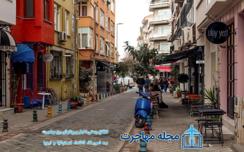 Photo of Moda Street in Kadikui neighborhood