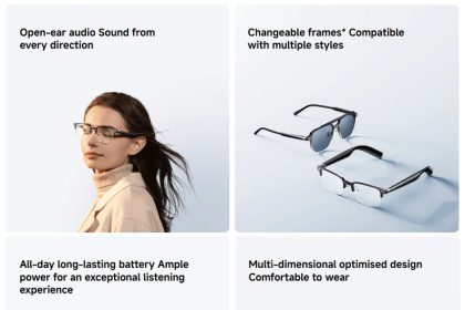 Xiaomi has unveiled its new smart glasses at economically prices and charging for up to 11 days.