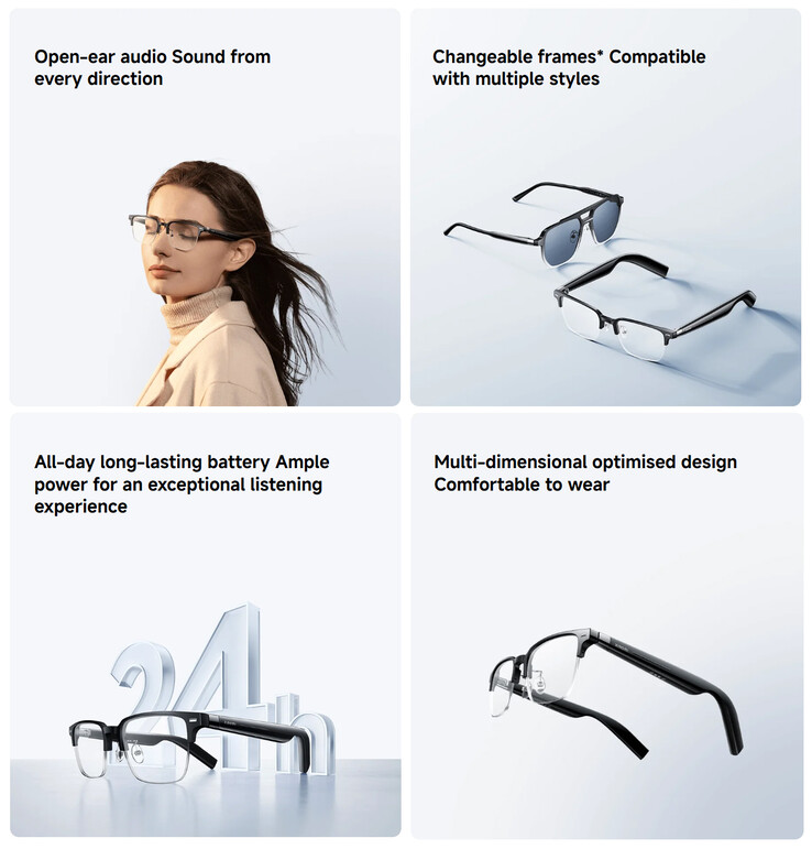 Xiaomi has unveiled its new smart glasses at economically prices and charging for up to 11 days.