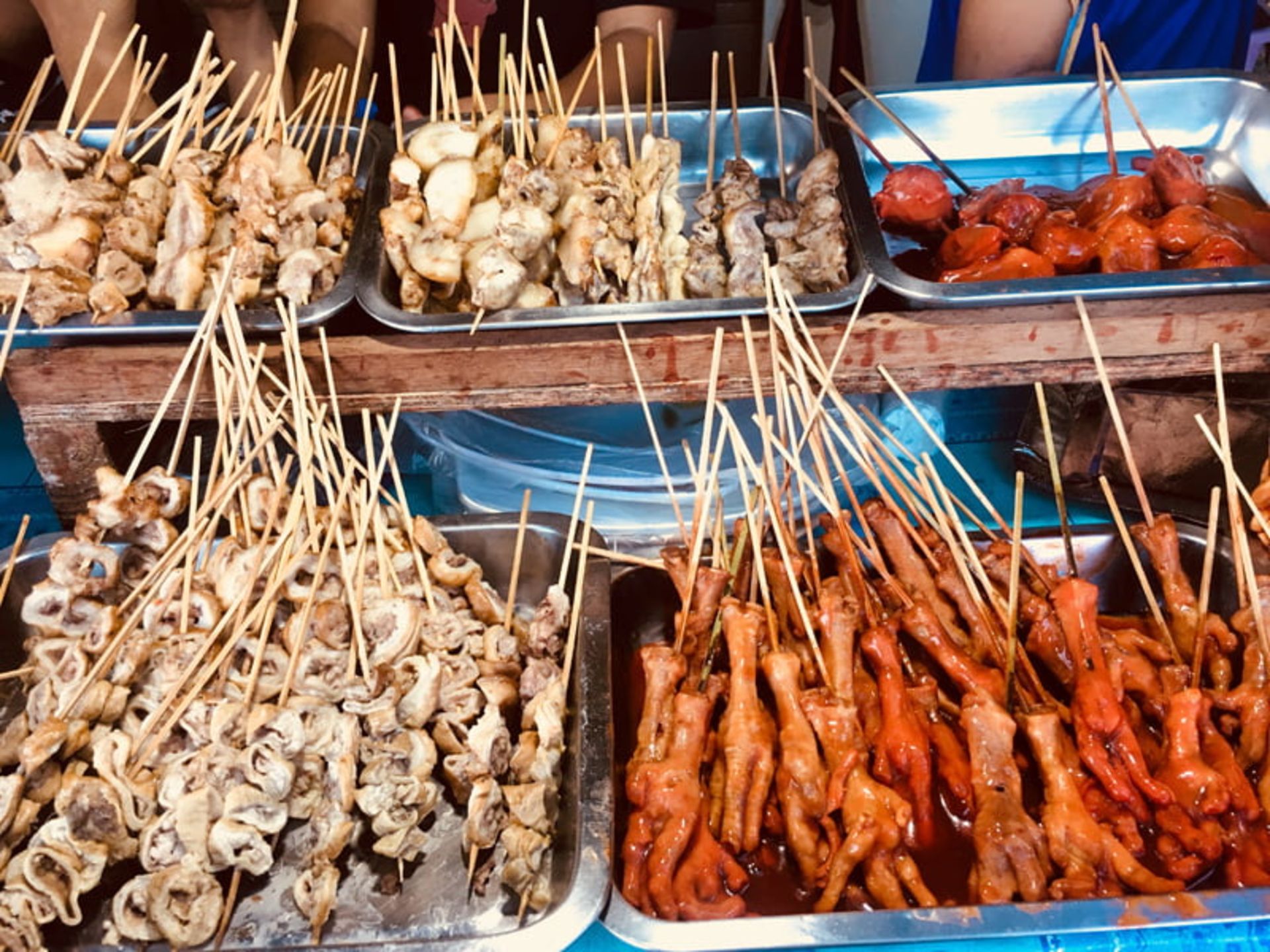 Barbecue and street food in Makati