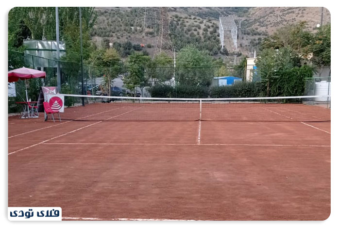 Tehran roof tennis court