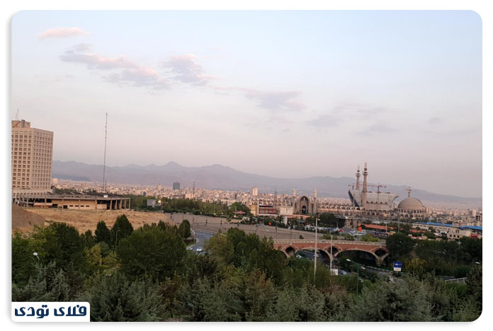 Roof of Tehran in Argentina Square